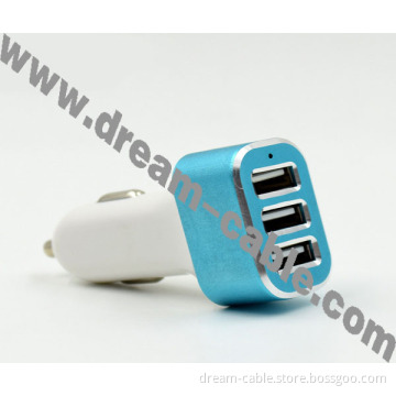 Popular Triple USB Ports Car Charger